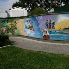28. Mural, Otto Park, First Avenue, St Peters