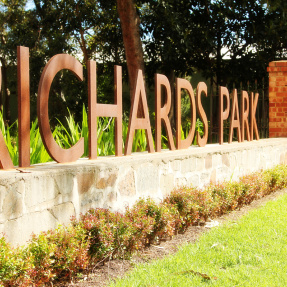 Richards Park, Norwood - entrance