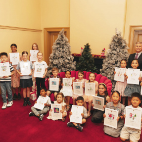 Mayor's 14th Christmas Card Competition Winners