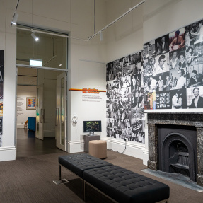 Don Dunstan 100 Year Exhibition - Wall Photo Collage