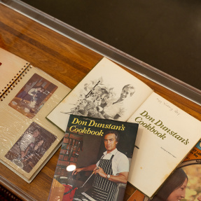 Don Dunstan 100 Year Exhibition - Books in Cabinet