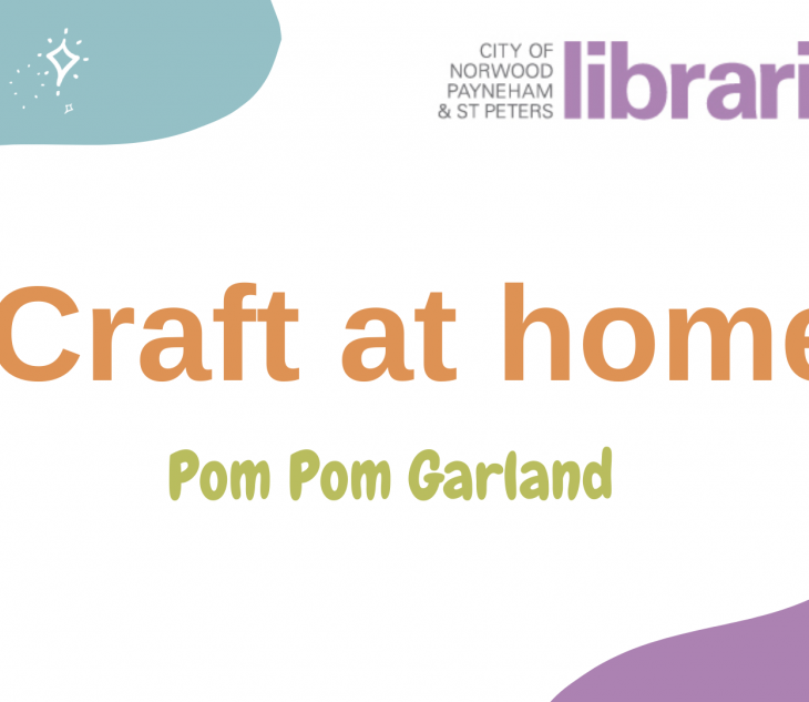 Craft at home: Mini Pom Pom Garland