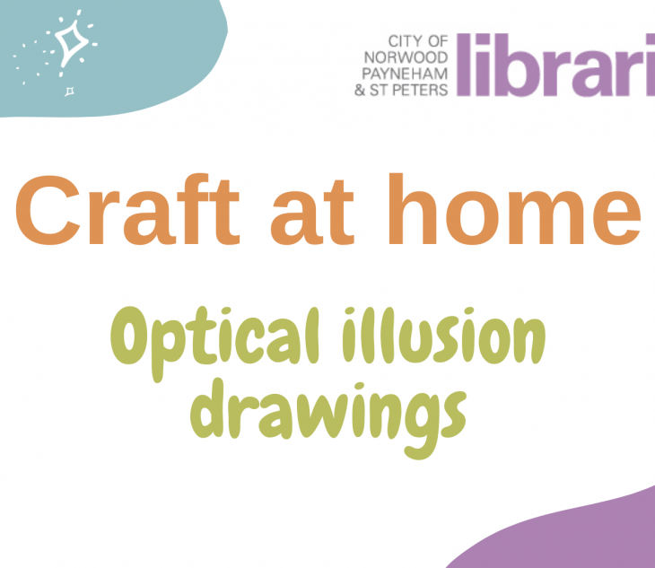 Craft at home: Optical Illusion Drawings