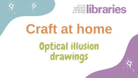 Image for Craft at home: Optical Illusion Drawings