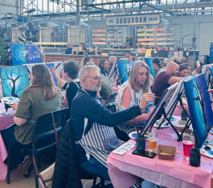 Image for Paint & Sip @ The Suburban Brew