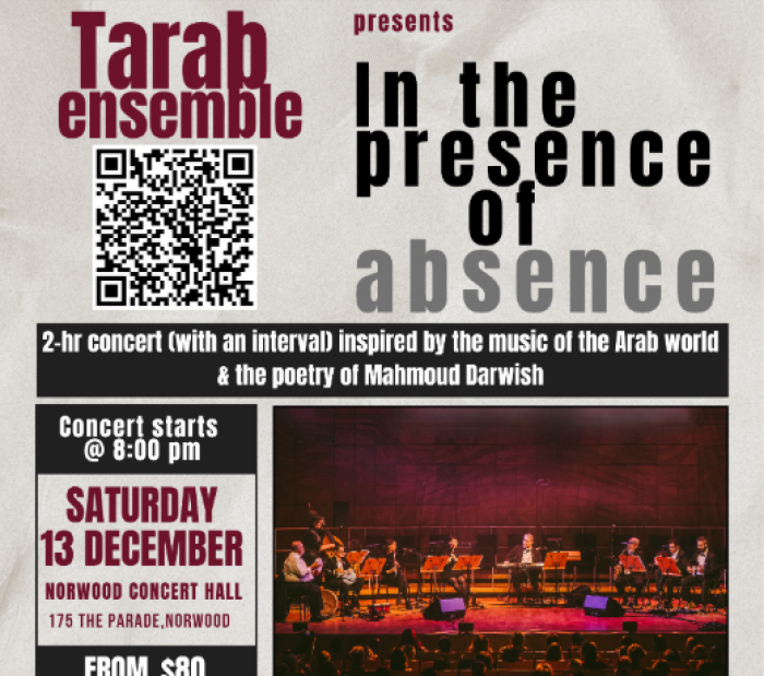 Image for In The Presence of Absence - Tarab in Adelaide