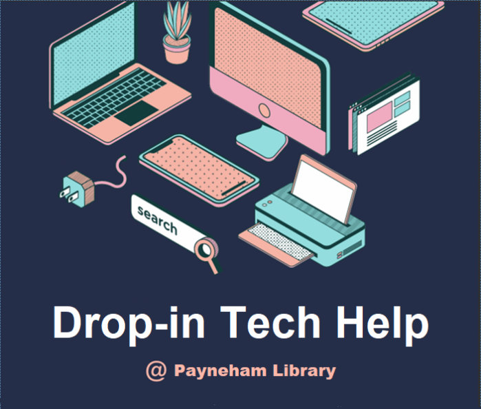 Image for Drop-in Tech Help: April