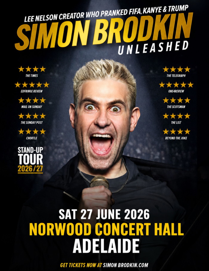 Image for Simon Brodkin - Live in Adelaide