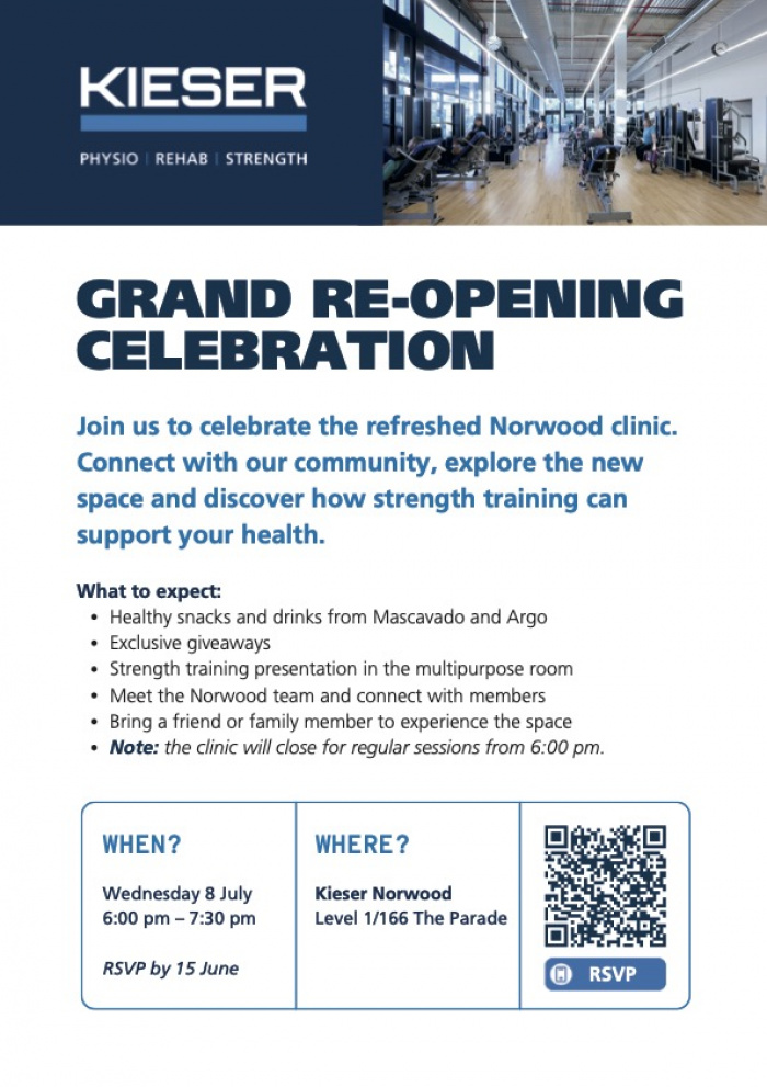 Image for Grand Reopening of Kieser Norwood