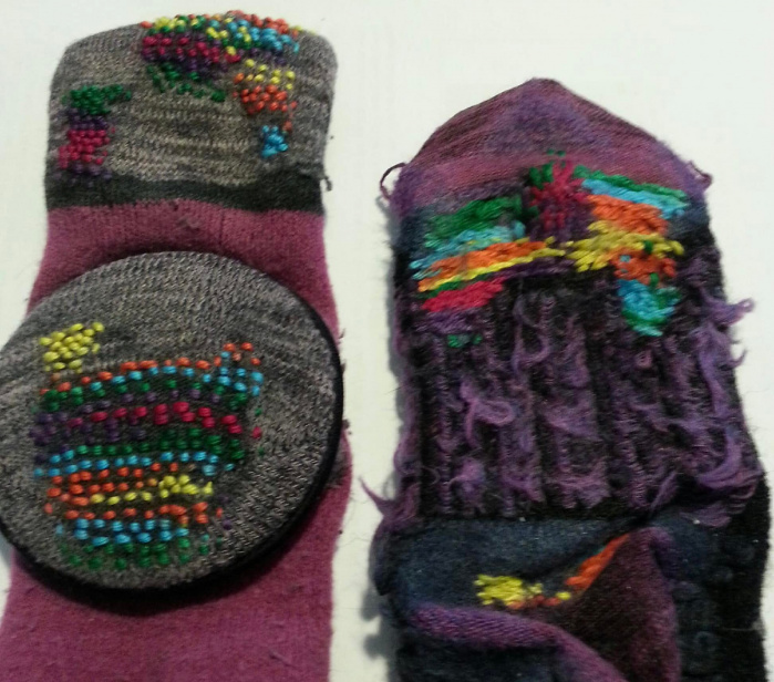 Image for Holey socks!