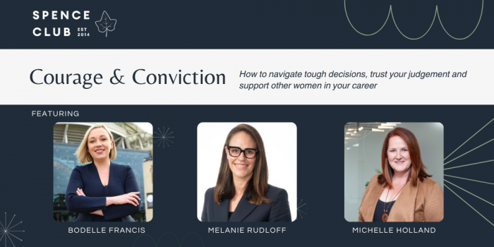 Image for Courage & Conviction: A Spence Club Event