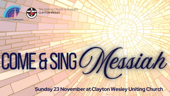 Image for Come and Sing Messiah