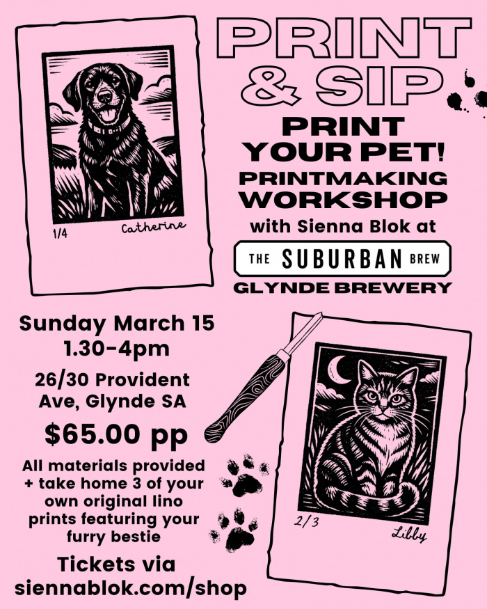 Image for Print & Sip @ The Suburban Brew