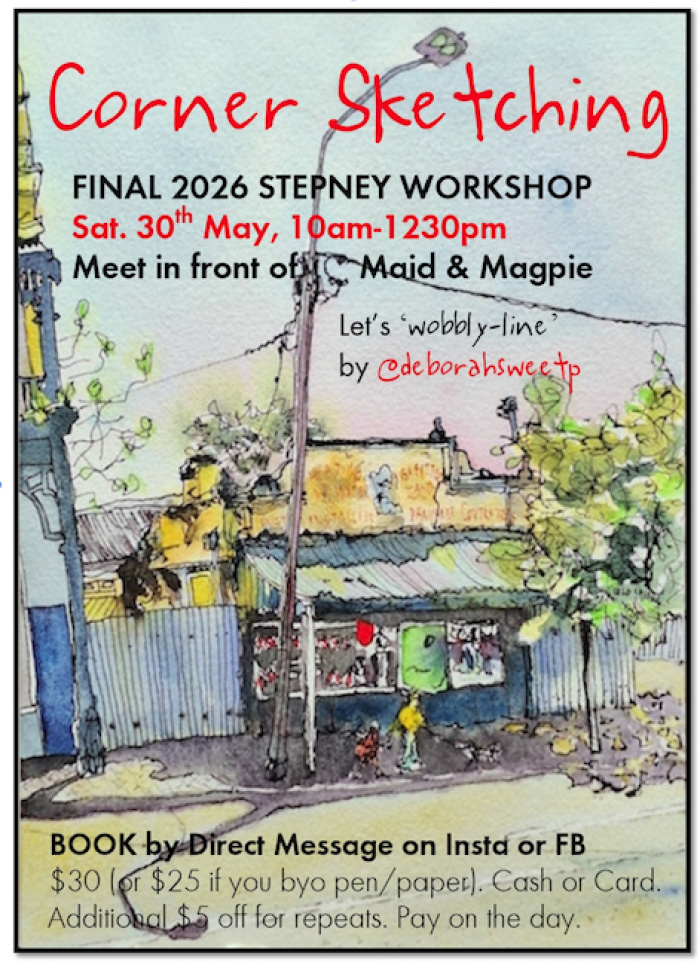 Image for Sat 30th May Corner Sketching in Stepney