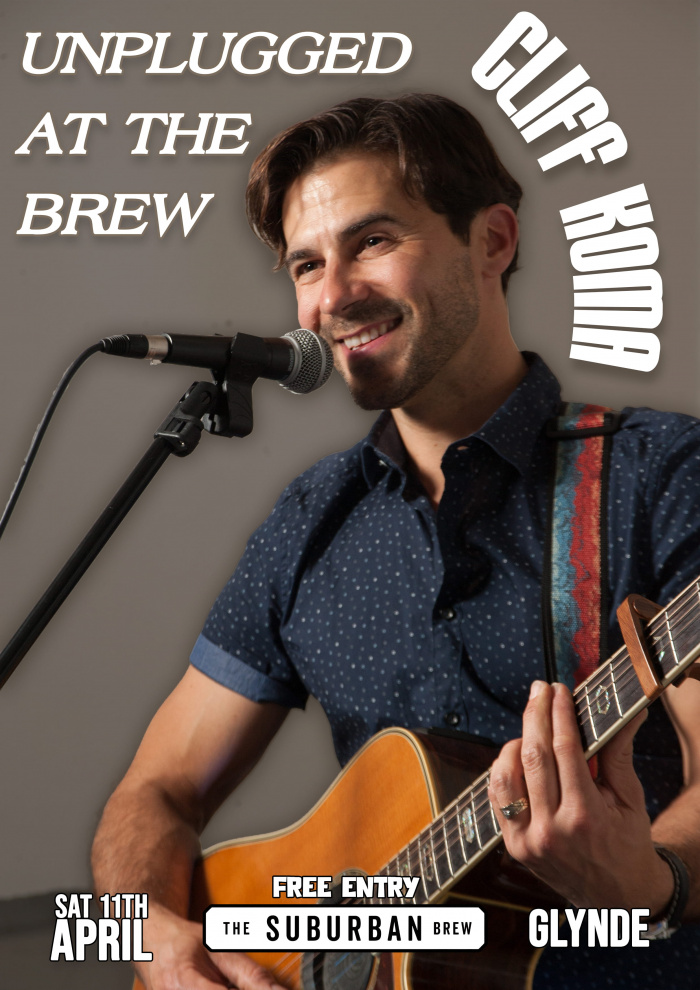 Image for Unplugged at The Brew : Cliff Koma