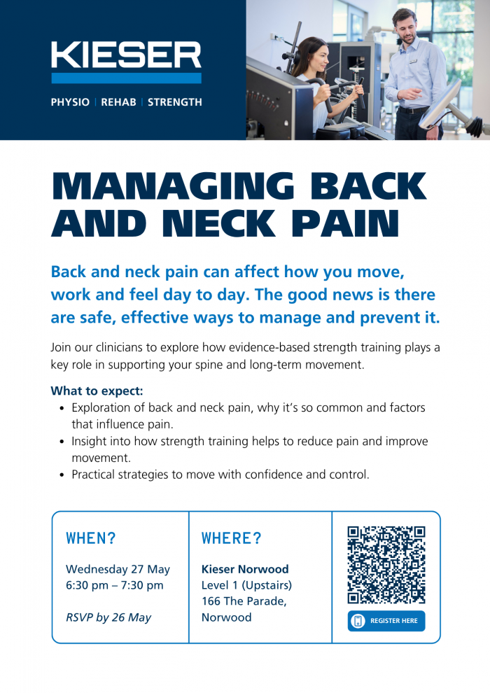 Image for Managing Back and Neck Pain