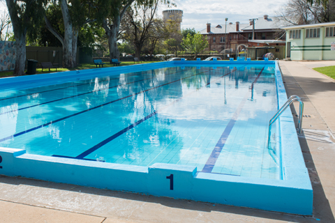 Norwood Pool and grounds