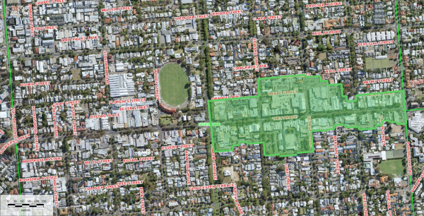 Proposed Parade Smoke Free Area